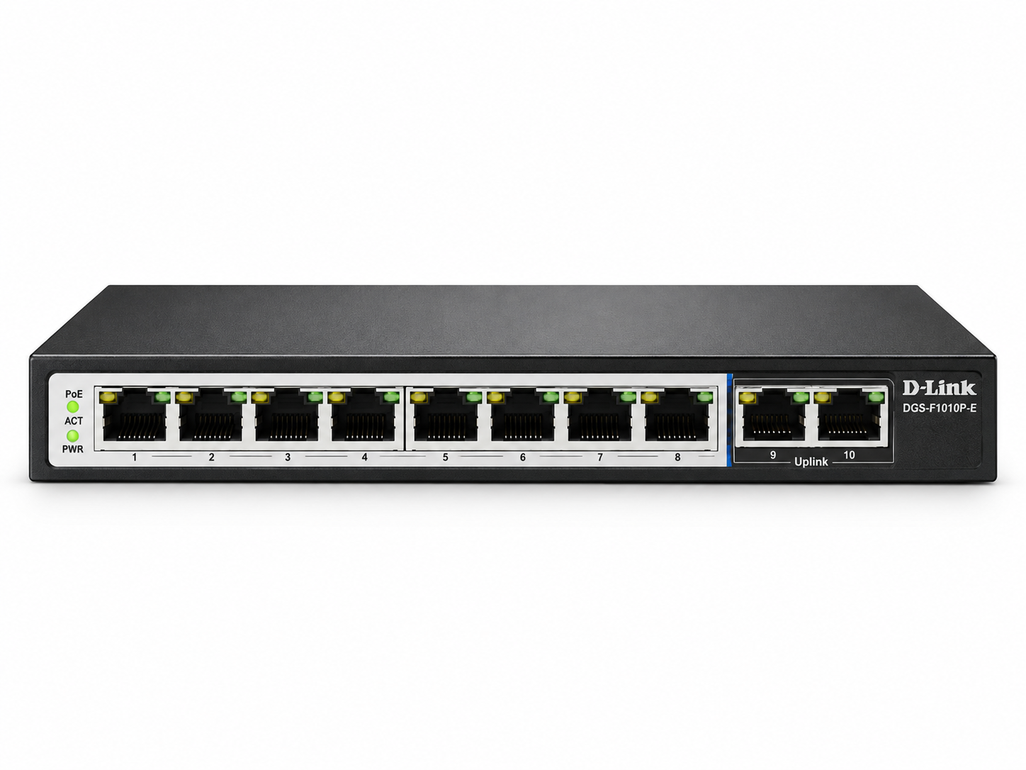 D Link 8Ge Poe 2Ge Unmanaged Poe Switch